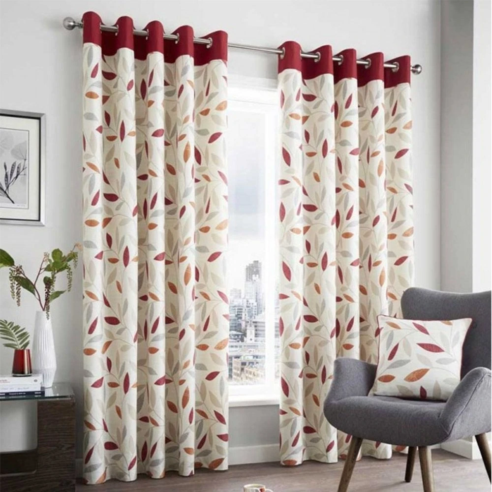 Fusion Beechwood Eyelet Curtains - Image 2