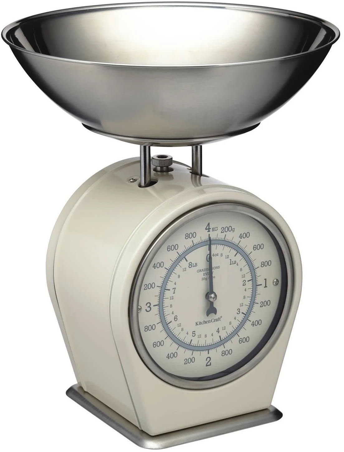 Living Nostalgia Mechanical Scale 4kg Cream