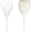 Dartington Glitz Prosecco Flute Glasses Pair