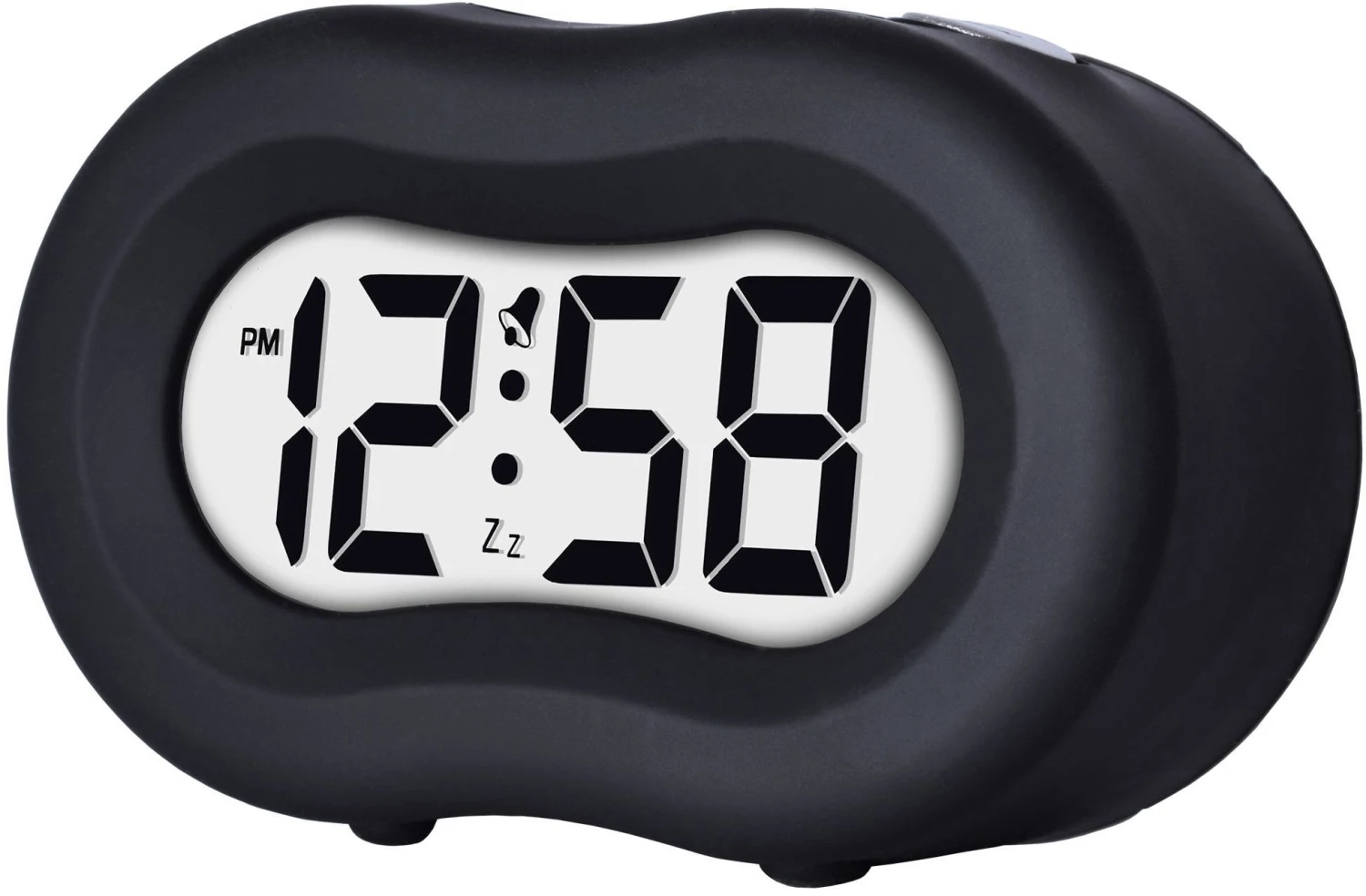 Vierra Liquorice Black Alarm Clock - Image 2