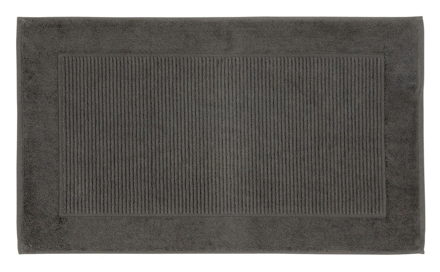 Christy Supreme Terry Towelling Bath Mat Graphite