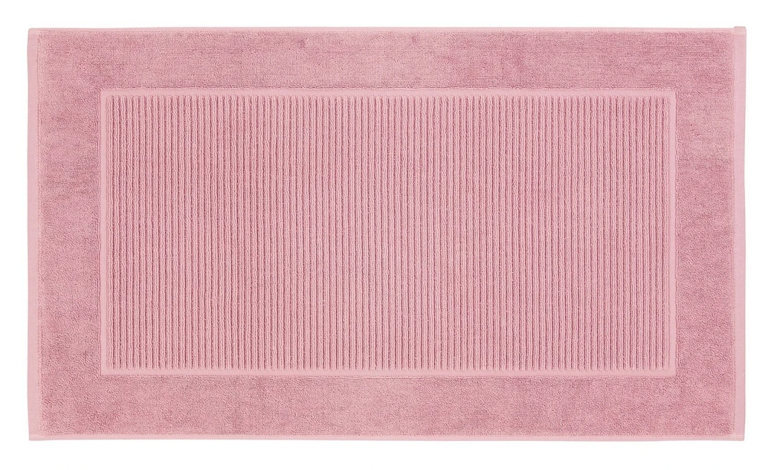 Christy Supreme Terry Towelling Bath Mat Blush