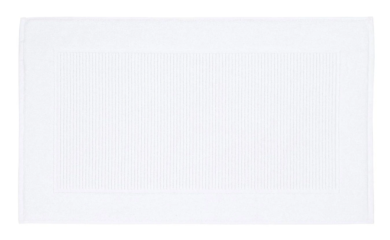 Christy Supreme Terry Towelling Bath Mat White