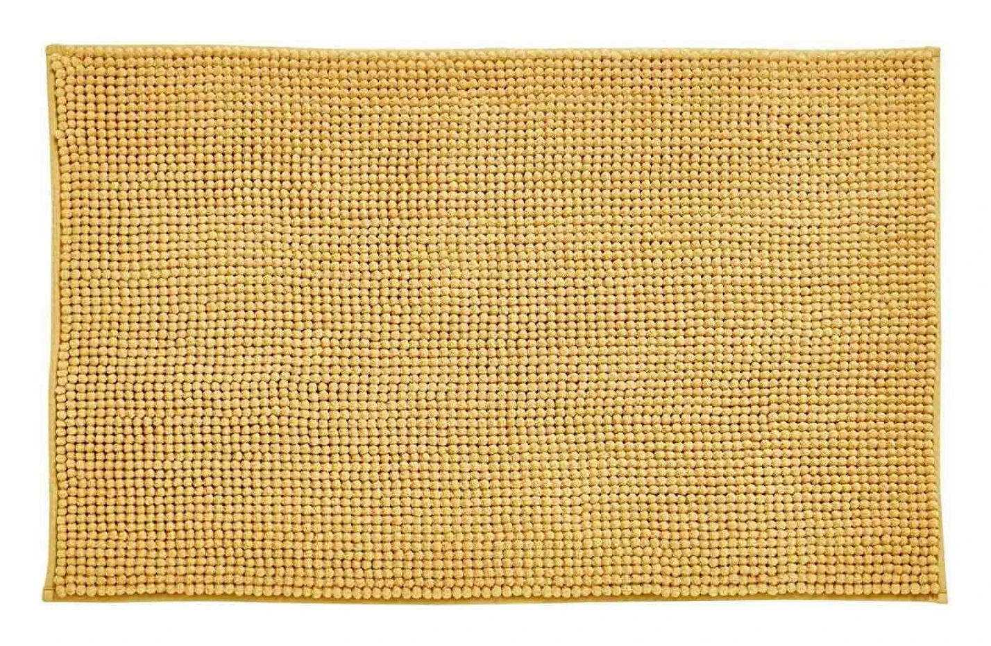 Catherine Lansfield Bobble Ochre Bath Mat