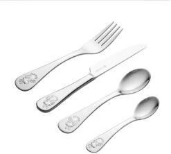 Viners Jungle 18/0 Kids 4 Piece Cutlery Set