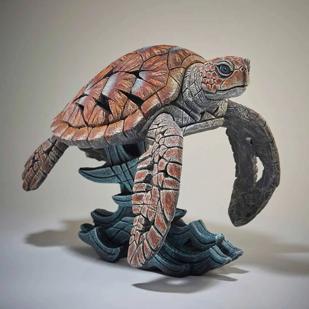 Edge Sea Turtle Sculpture