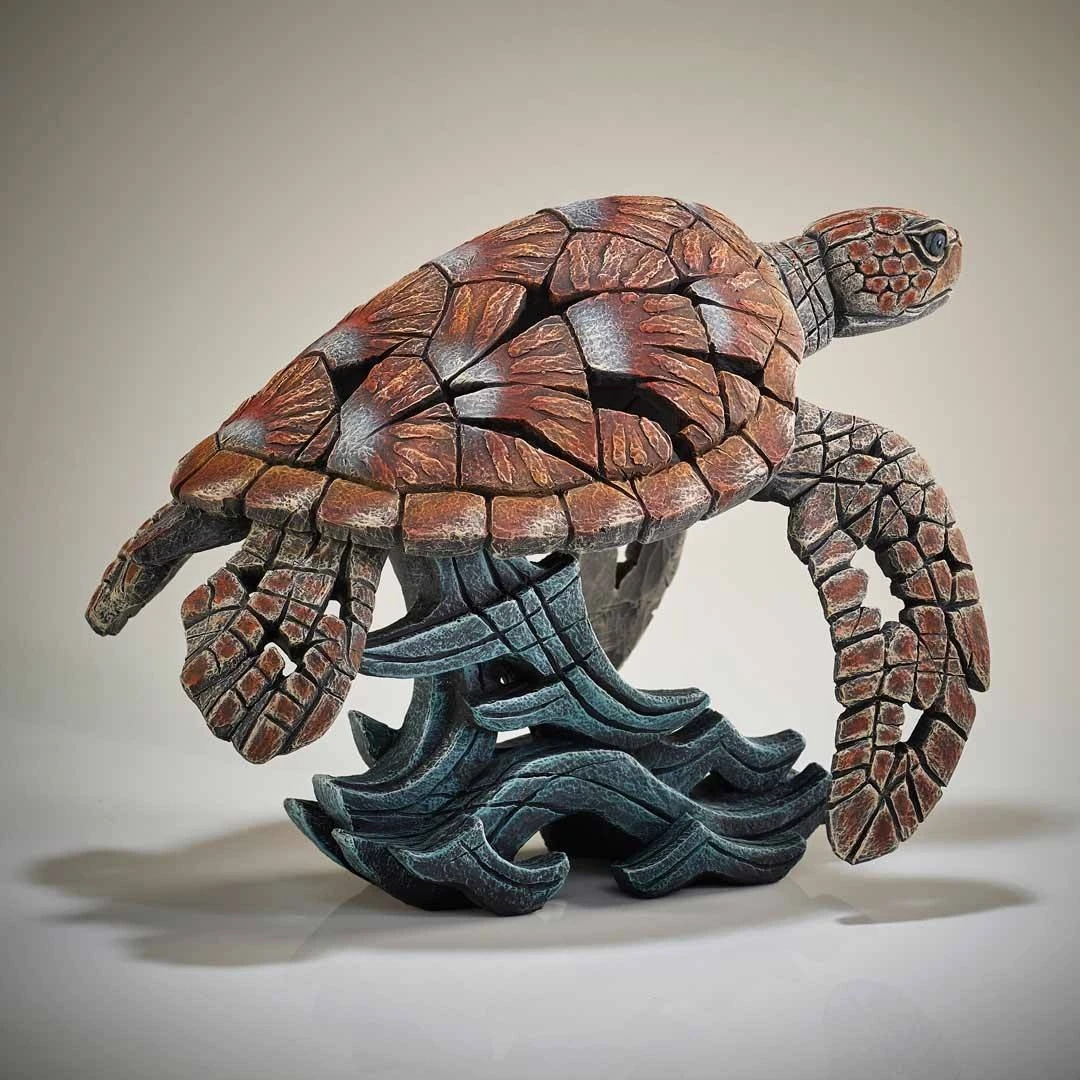Edge Sea Turtle Sculpture - Image 2