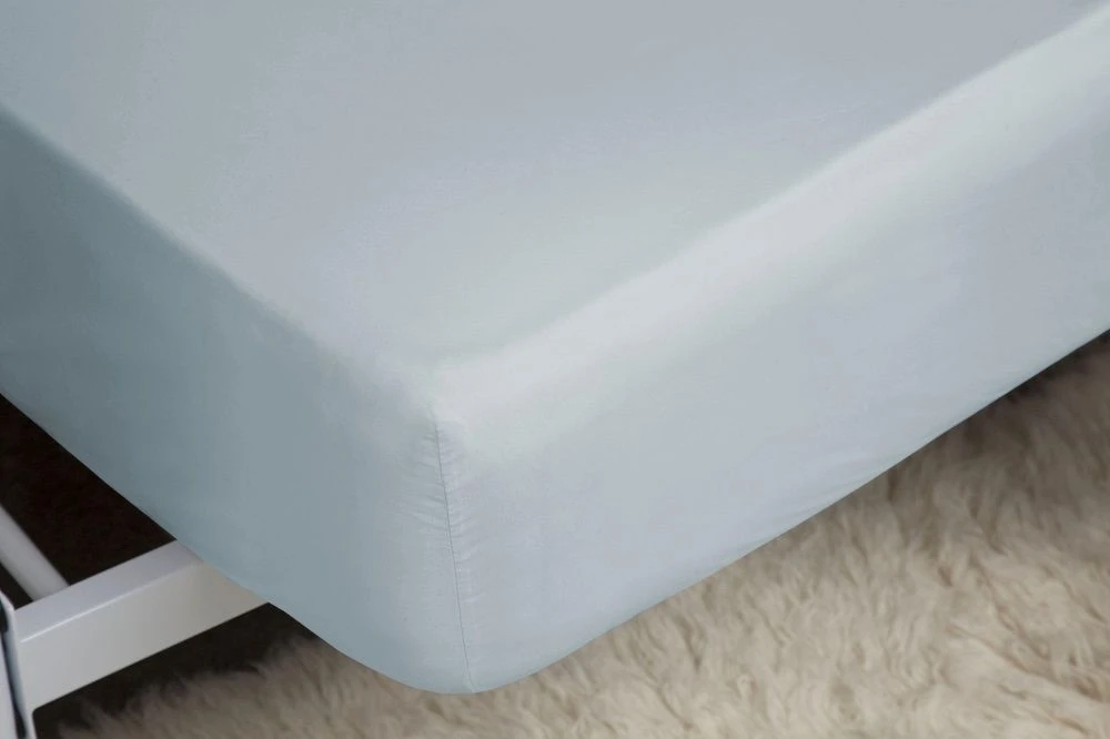 Belledorm 200 Count Fitted Sheet - Duck Egg