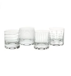 Creative Tops Mikasa Cheers Double Old Fashioned Set Of 4