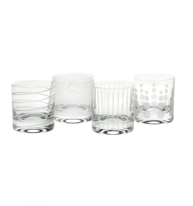 Creative Tops Mikasa Cheers Double Old Fashioned Set Of 4
