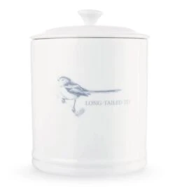 Mary Berry Birds Tea Canister Pied Wagtail