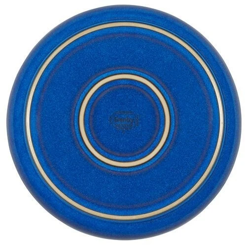Denby Imperial Blue Medium Coupe Plate - Image 3