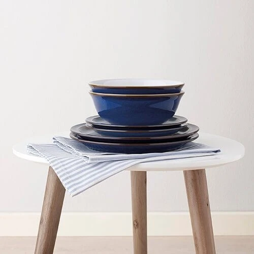 Denby Imperial Blue 12 Piece Tableware Set - Image 2