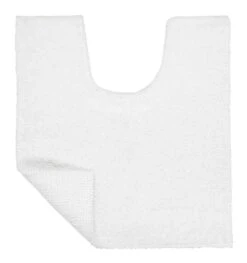 Christy Reversible Pedestal Mat - White