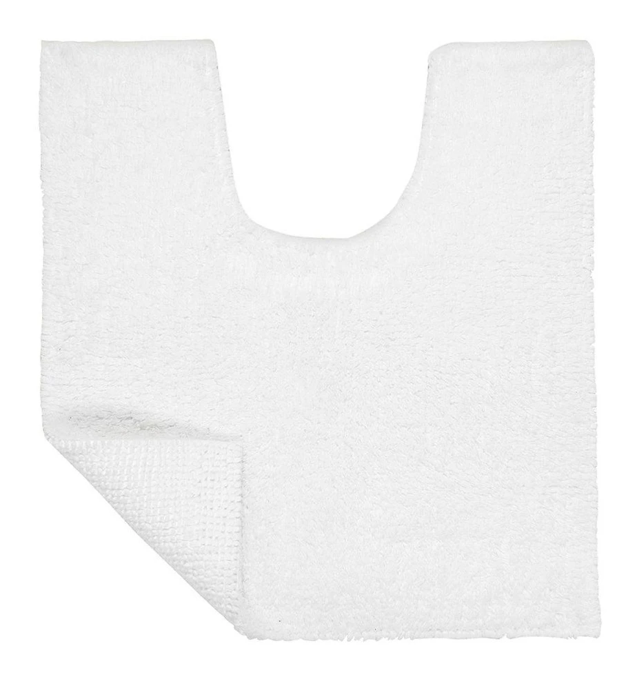 Christy Reversible Pedestal Mat - White