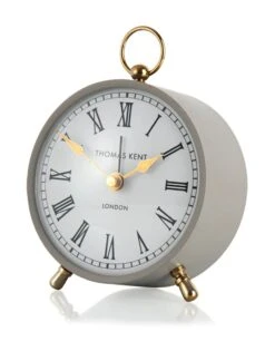 Thomas Kent 4' Wren Alarm Mantel Clock - Dove