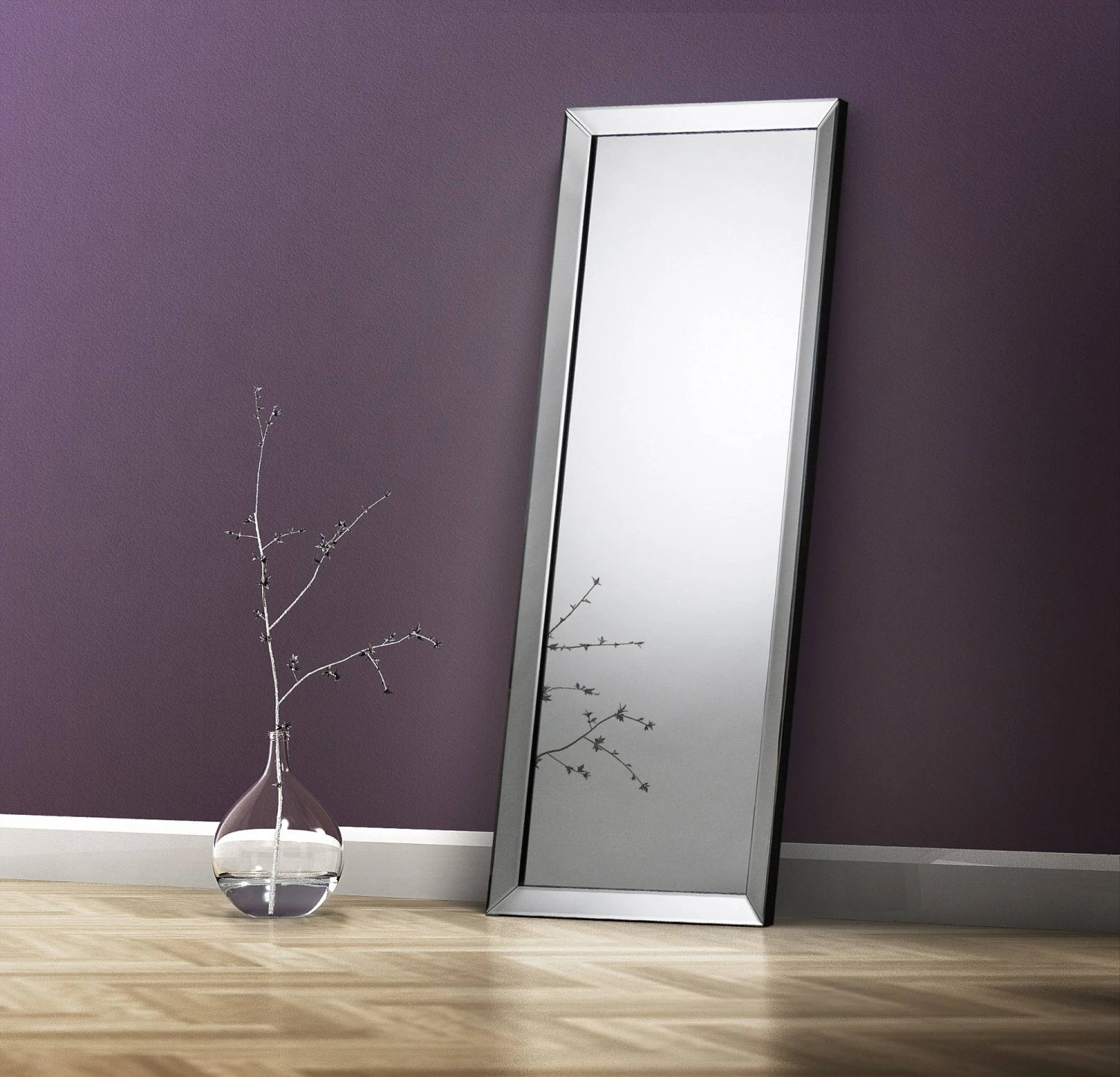 Julian Bowen Soprano Lean-To Dress Mirror - Image 2