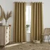 Ashley Wilde Flynn Ochre Blackout Curtains