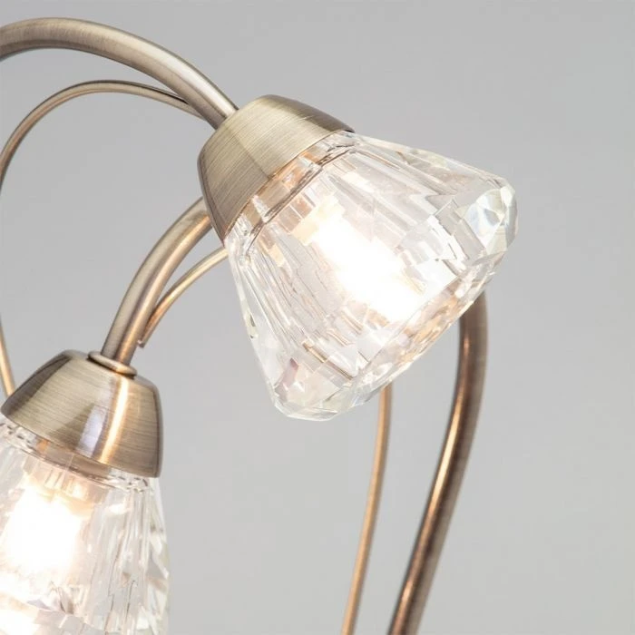 BHS Marianne Table Lamp Antique Brass - Image 3