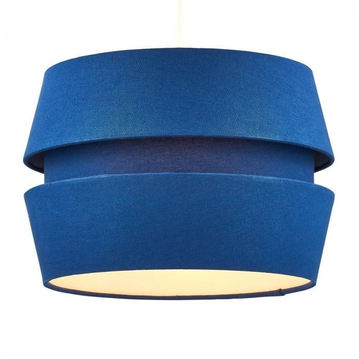 BHS Three Layer Linen Easyfit Shade Navy