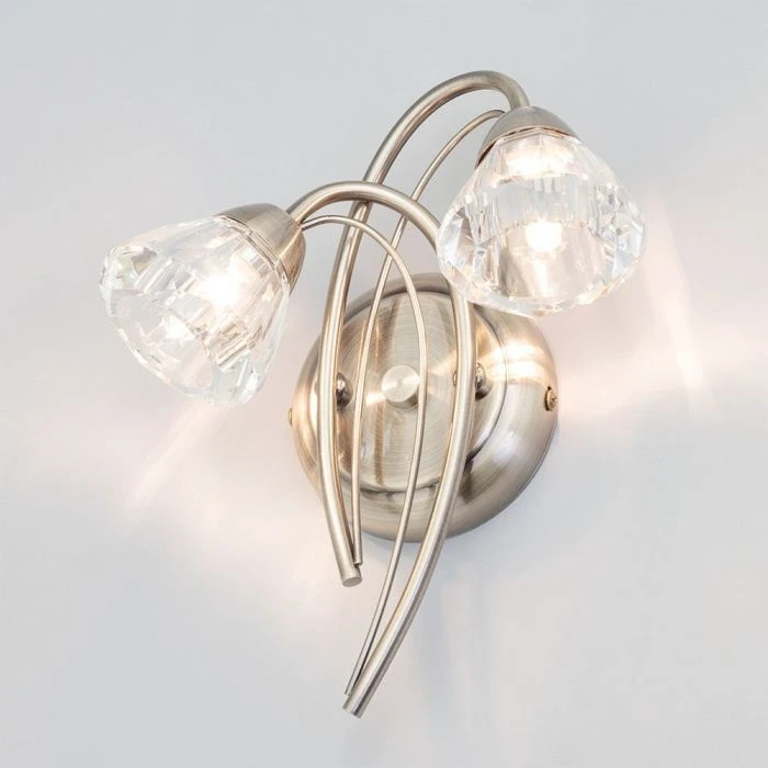 BHS Marianne Wall Light Antique Brass - Image 2