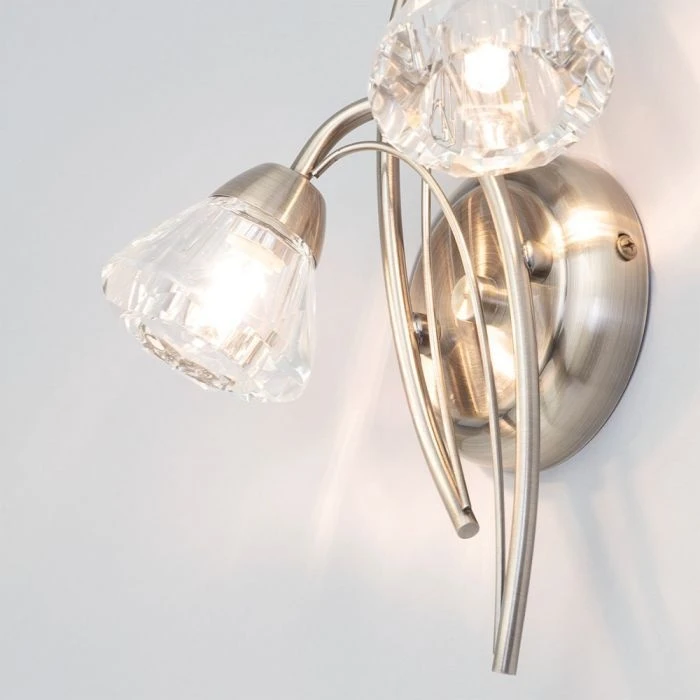 BHS Marianne Wall Light Antique Brass - Image 3