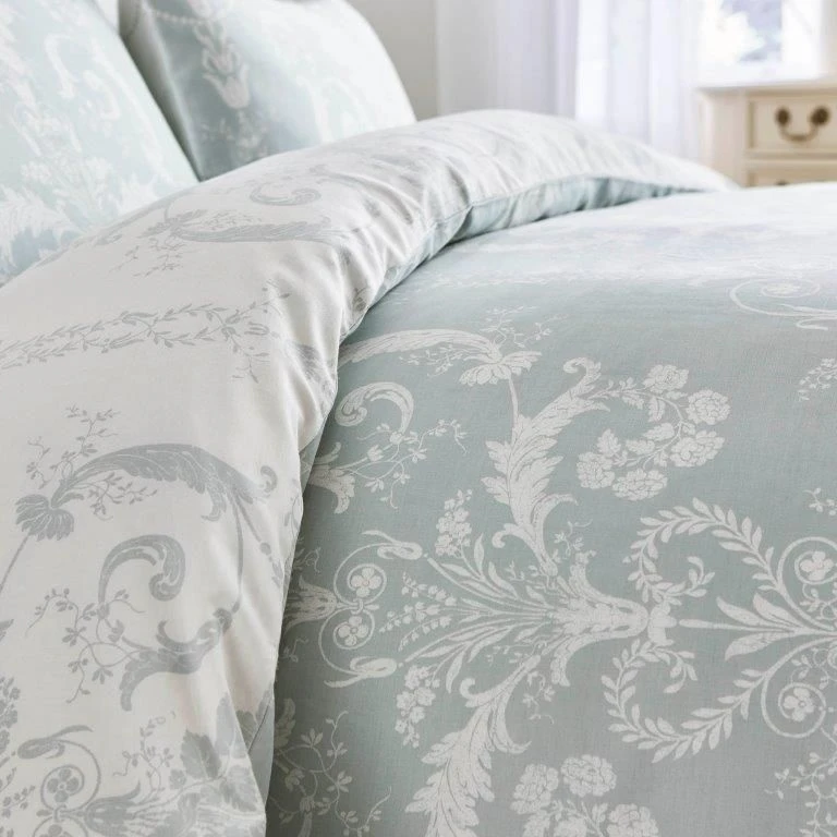 Laura Ashley Josette Duck Egg Duvet Set - Image 2