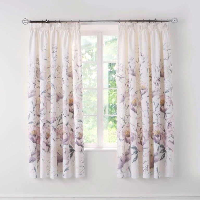 Dream & Drapes Peony Amethyst Curtains 66x72