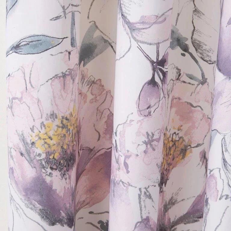 Dream & Drapes Peony Amethyst Curtains 66x72 - Image 3