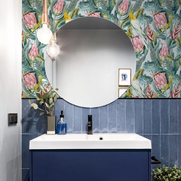 Arthouse Rainforest Escape Green Pink Wallpaper - Image 3