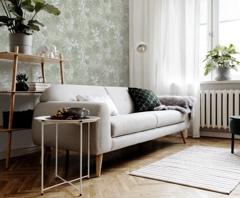 Arthouse Soft Leaves Green Wallpaper - Image 4