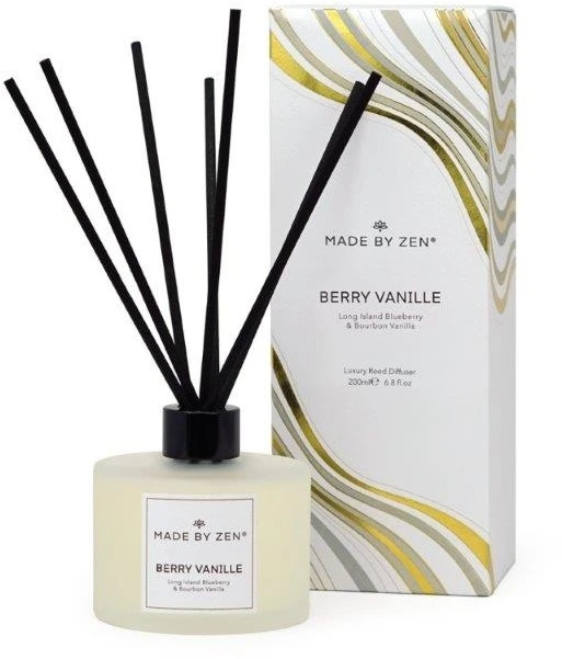 Made By Zen Berry Vanille Luxury Reed Diffuser - Image 2