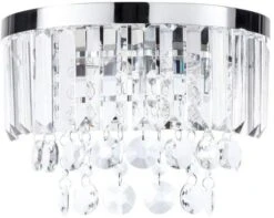 BHS Paladina Wall Light, Chrome