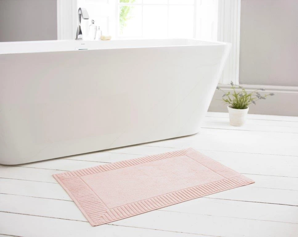 Deyongs Bliss Terry Bath Mat Pink