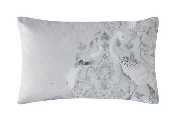 Laura Ashley Tregaron Silver Pillowcase Pair