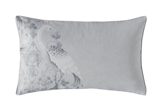 Laura Ashley Tregaron Silver Pillowcase Pair - Image 3