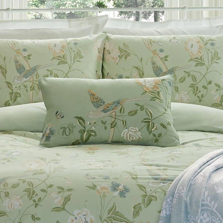 Laura Ashley Summer Palace Eau De Nil Cushion - Image 2