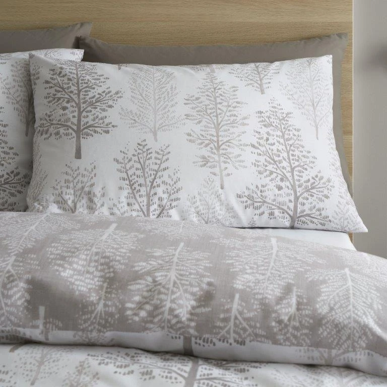 Catherine Lansfield Wilda Tree Natural Duvet Set - Image 4
