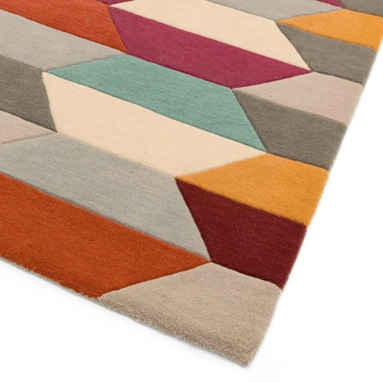 Asiatic Funk Honeycomb 03 Rug - Bright - Image 4