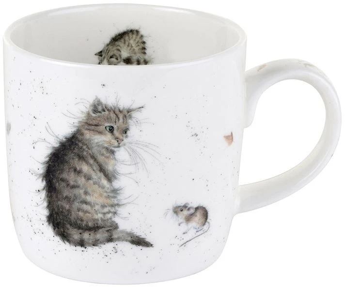 Wrendale Cat And Mouse Mug